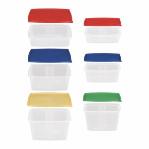 6 db-os mikrós fagyasztós ételtároló szett