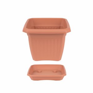 Szögletes virágcserép alátét