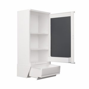 Tükrös fürdőszoba szekrény fiókkal