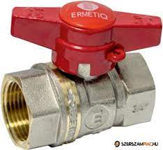 Ermetiq sárgaréz golyóscsap 1-4