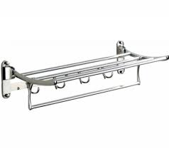 Fali törölköző tartó 4+1 króm