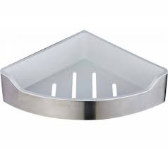 Sarok polc rozsdamentes műanyag belső