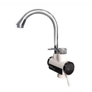 Elektromos átfolyós vízmelegítő csaptelep, digitális kijelzővel