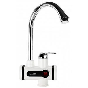 Elektromos átfolyós vízmelegítő csaptelep, digitális kijelzővel2